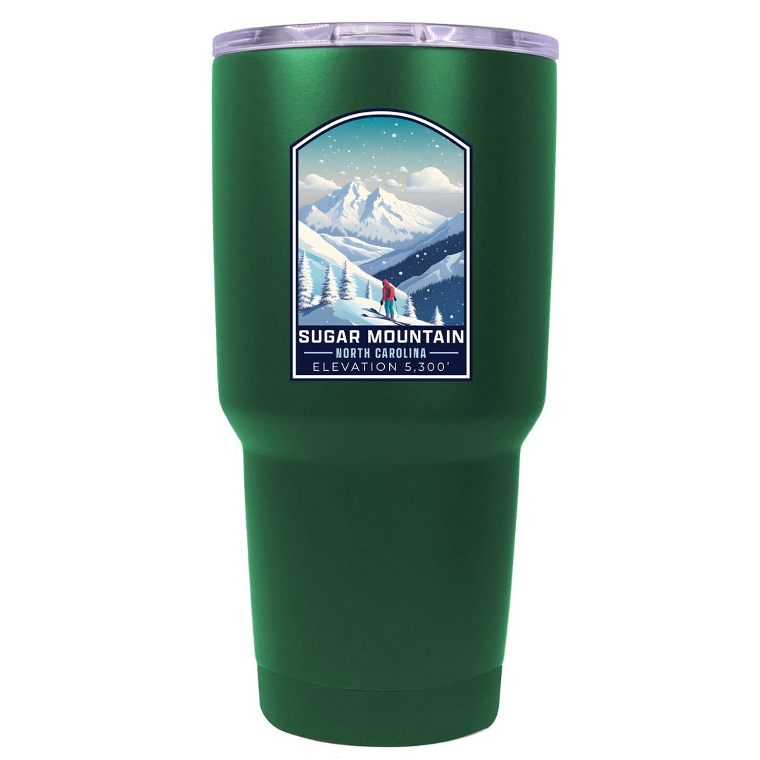 Sugar Mountain North Carolina Design B Souvenir 24 oz Insulated Stainless Steel Tumbler Image 9