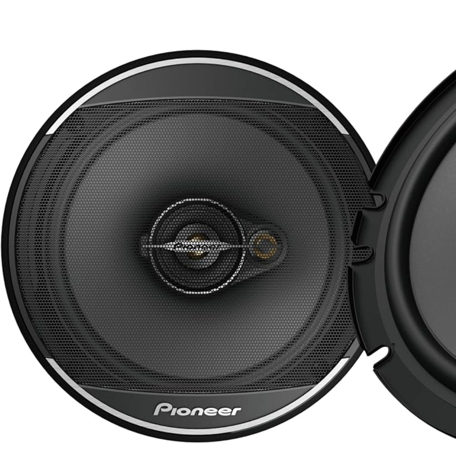 Pair of PIONEER A-Series TS-A1671F3-Way Coaxial Car Audio SpeakersFull RangeClear Sound QualityEasy Installation and Image 1