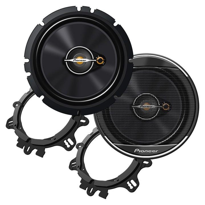Pair of PIONEER A-Series TS-A1671F3-Way Coaxial Car Audio SpeakersFull RangeClear Sound QualityEasy Installation and Image 6