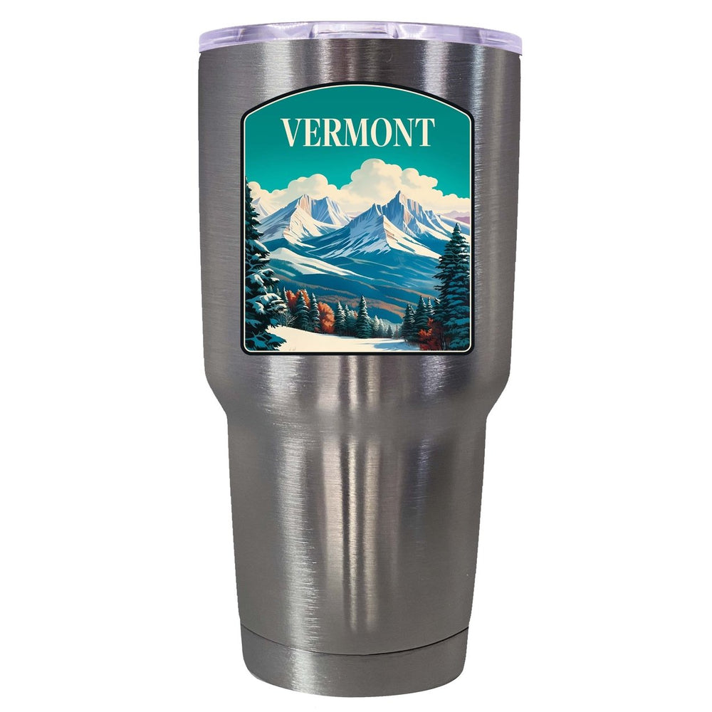 Vermont Design A Souvenir 24 oz Insulated Stainless Steel Tumbler Image 2