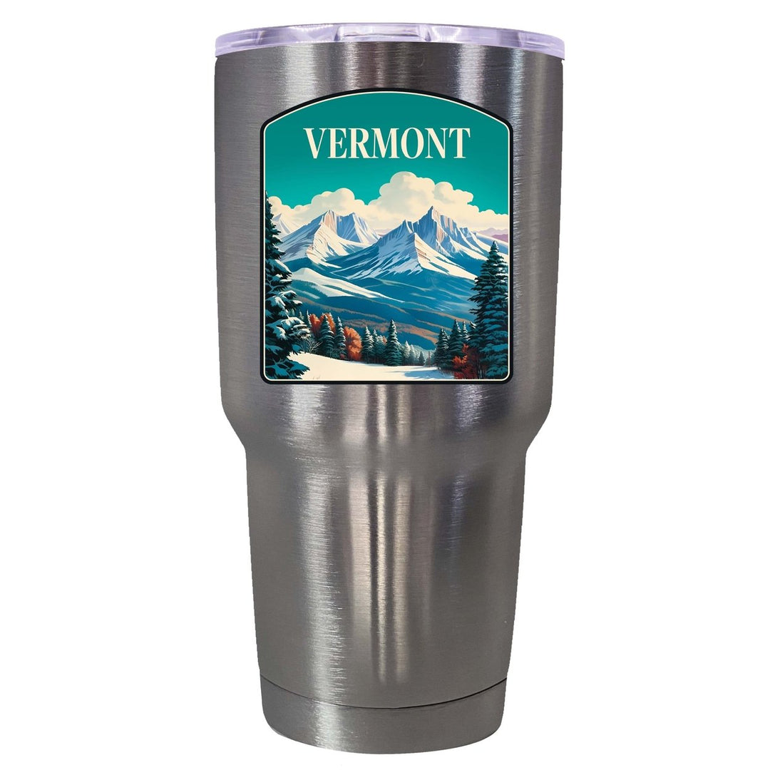 Vermont Design A Souvenir 24 oz Insulated Stainless Steel Tumbler Image 2