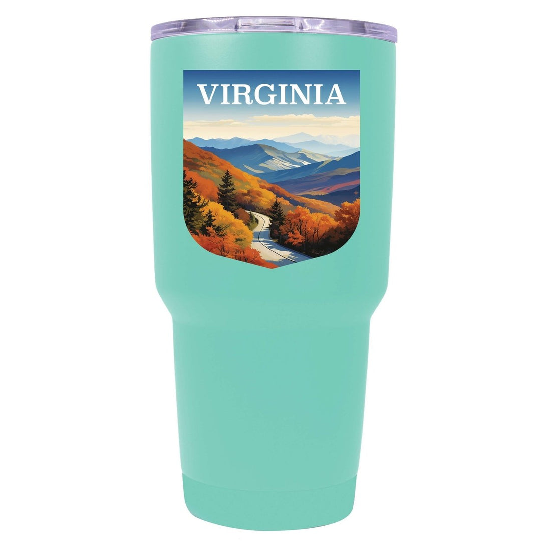 Virginia Design A Souvenir 24 oz Insulated Stainless Steel Tumbler Image 1