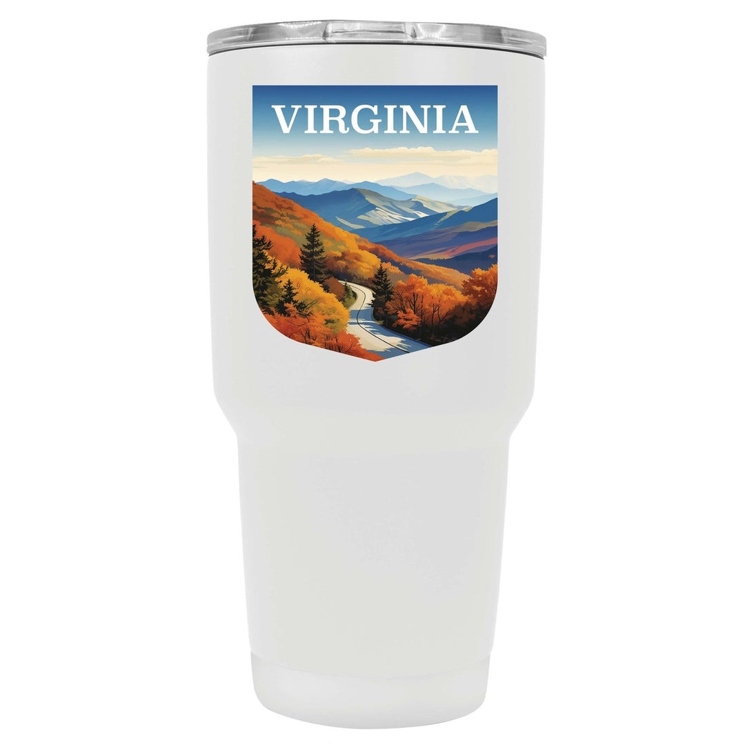 Virginia Design A Souvenir 24 oz Insulated Stainless Steel Tumbler Image 1