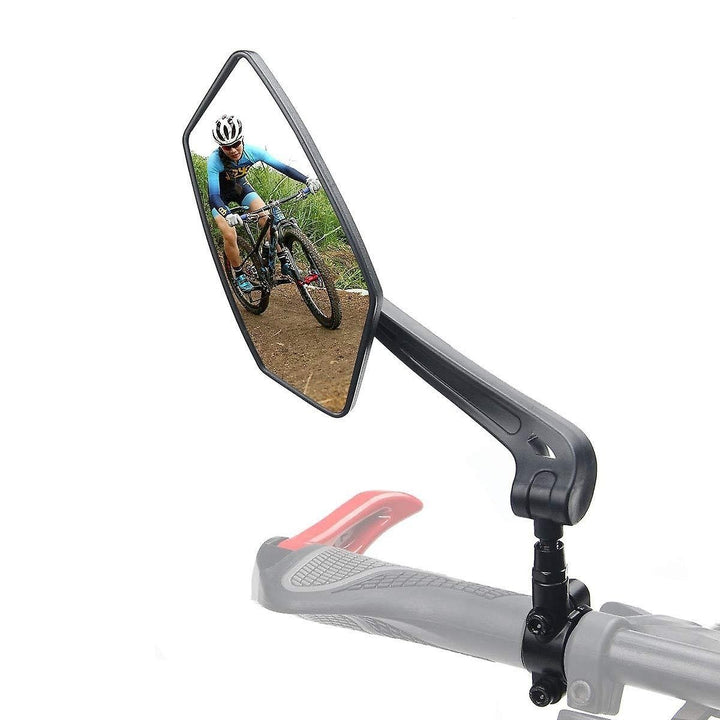 Bicycle Mirror Mountain Bike Handlebar Rearview Mirrors Universal Bike Accessory Image 1