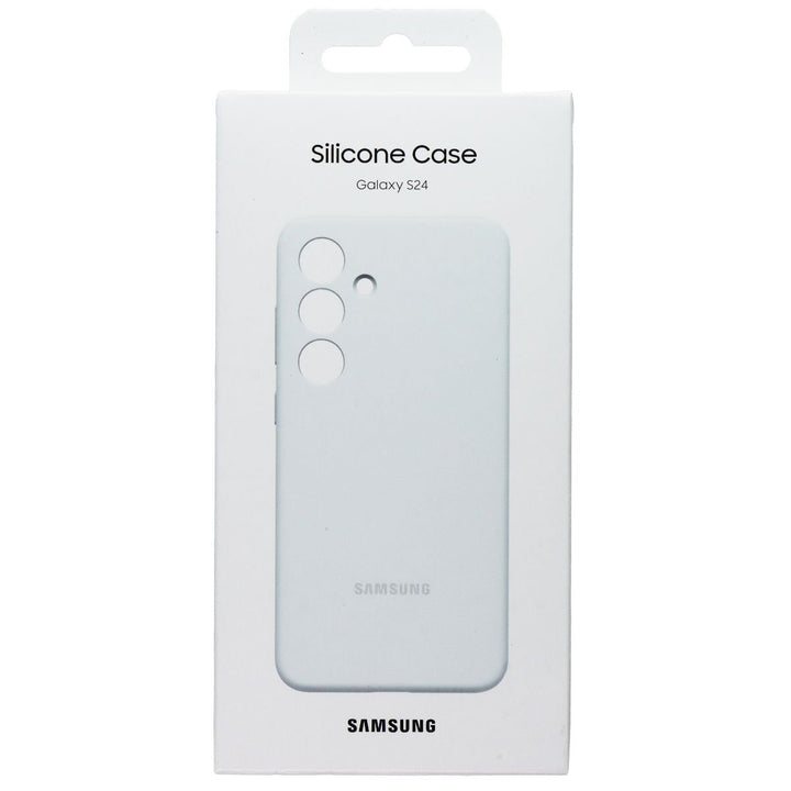 Samsung Official Silicone Case for Samsung Galaxy S24 - White (EF-PS921TWE) Image 1