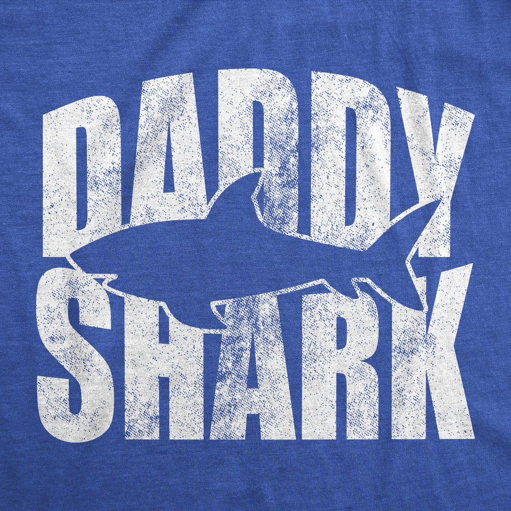 Mens Funny T Shirts Daddy Shark Awesome Fathers Day Gift For Dads Image 2