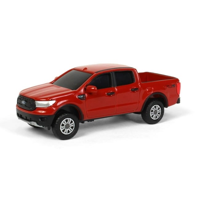 Red Ford Ranger Toy Truck 1/64 Scale Durable Design for Kids Off-Road Play Image 1