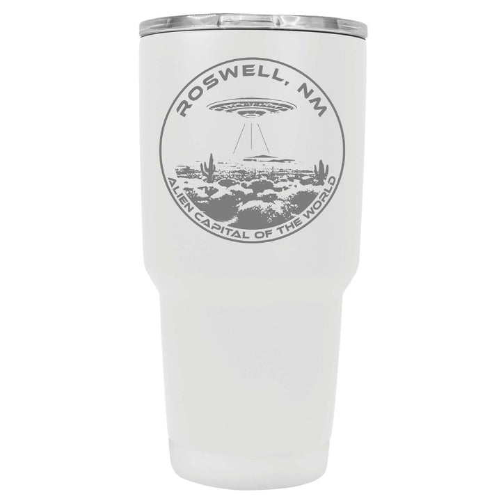 Roswell Mexico Souvenir 24 oz Engraved Insulated Stainless Steel Tumbler Image 2