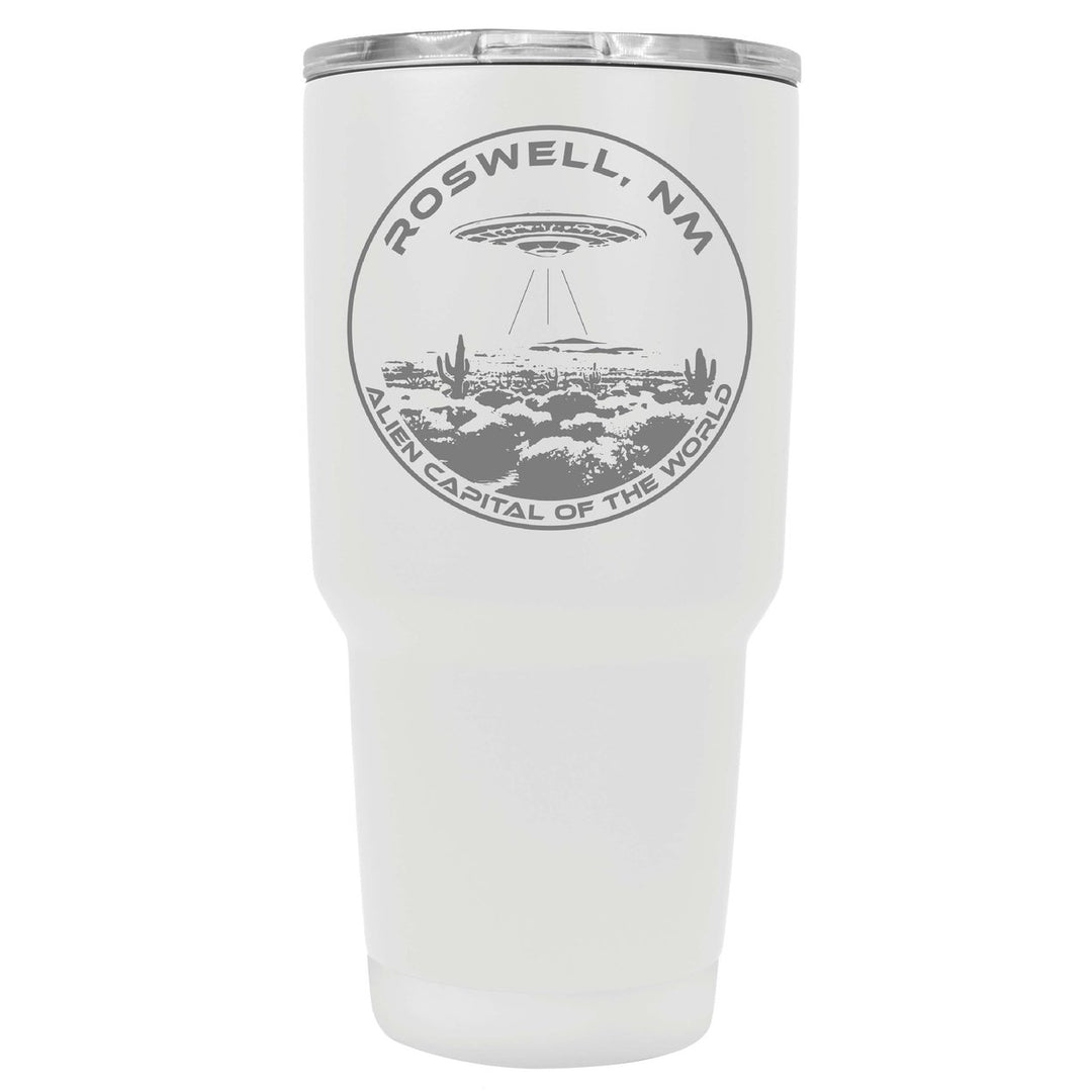 Roswell Mexico Souvenir 24 oz Engraved Insulated Stainless Steel Tumbler Image 1