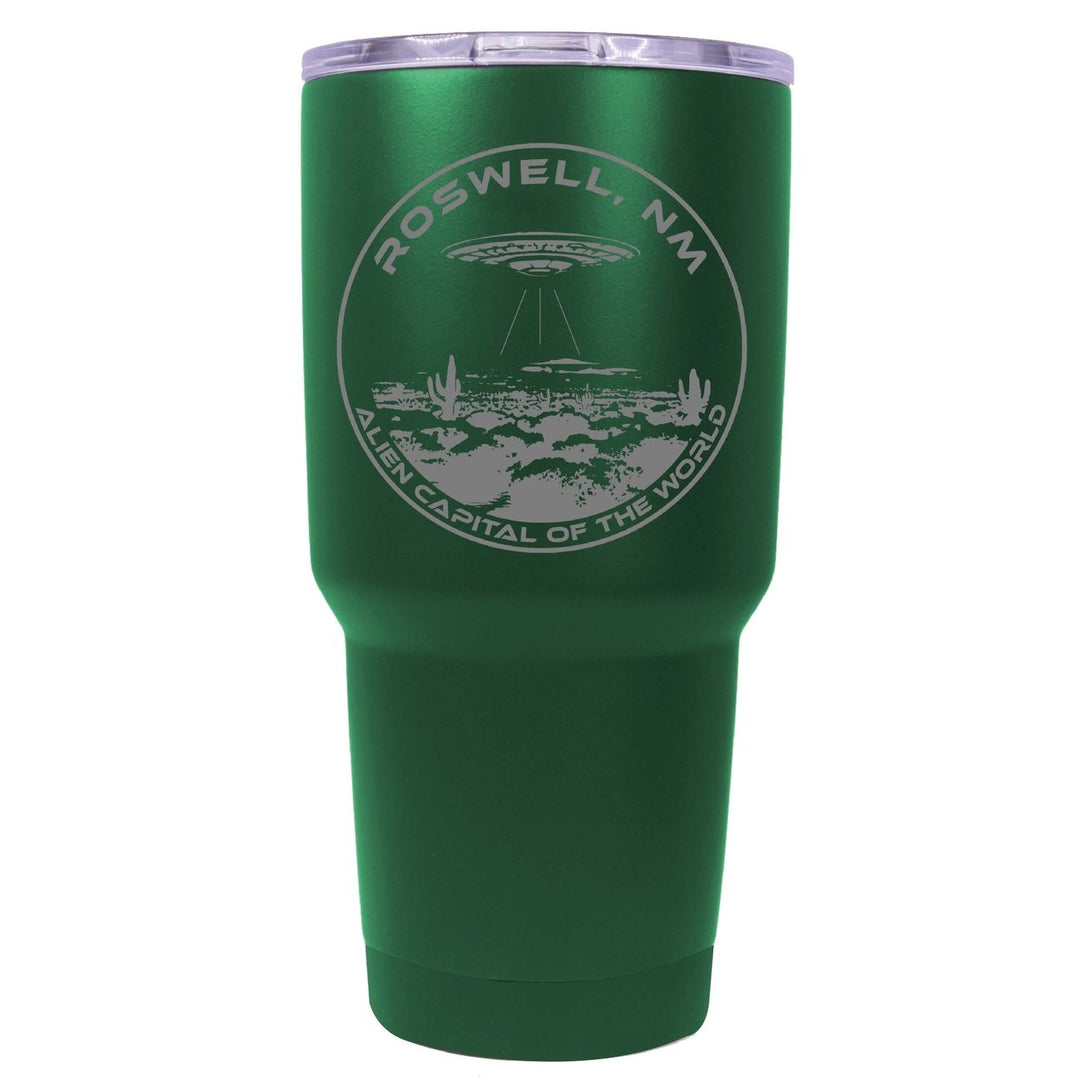 Roswell Mexico Souvenir 24 oz Engraved Insulated Stainless Steel Tumbler Image 4