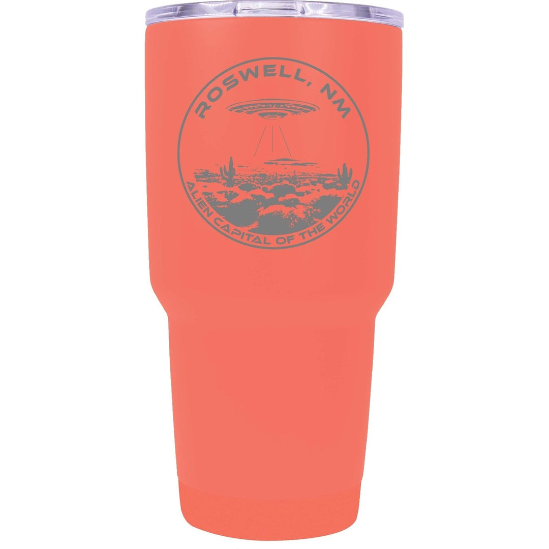 Roswell Mexico Souvenir 24 oz Engraved Insulated Stainless Steel Tumbler Image 6