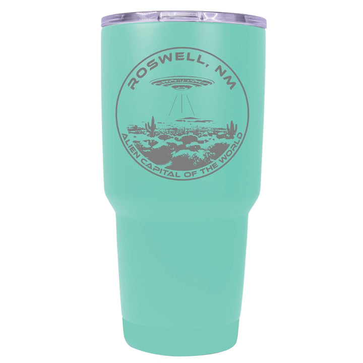 Roswell Mexico Souvenir 24 oz Engraved Insulated Stainless Steel Tumbler Image 8