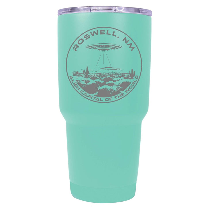 Roswell Mexico Souvenir 24 oz Engraved Insulated Stainless Steel Tumbler Image 1