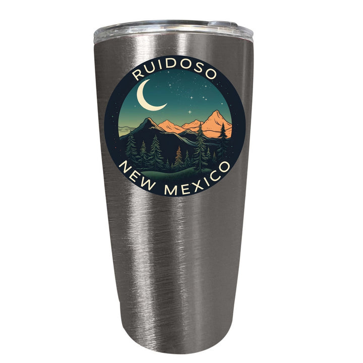 Ruidoso Mexico Design A Souvenir 16 oz Stainless Steel Insulated Tumbler Image 3