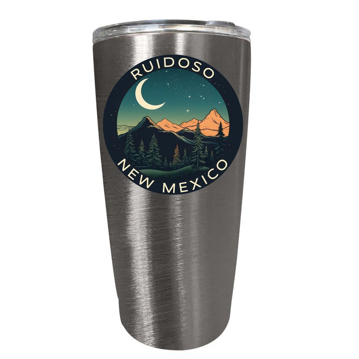 Ruidoso Mexico Design A Souvenir 16 oz Stainless Steel Insulated Tumbler Image 1