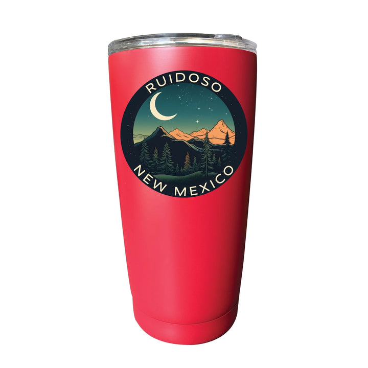 Ruidoso Mexico Design A Souvenir 16 oz Stainless Steel Insulated Tumbler Image 6