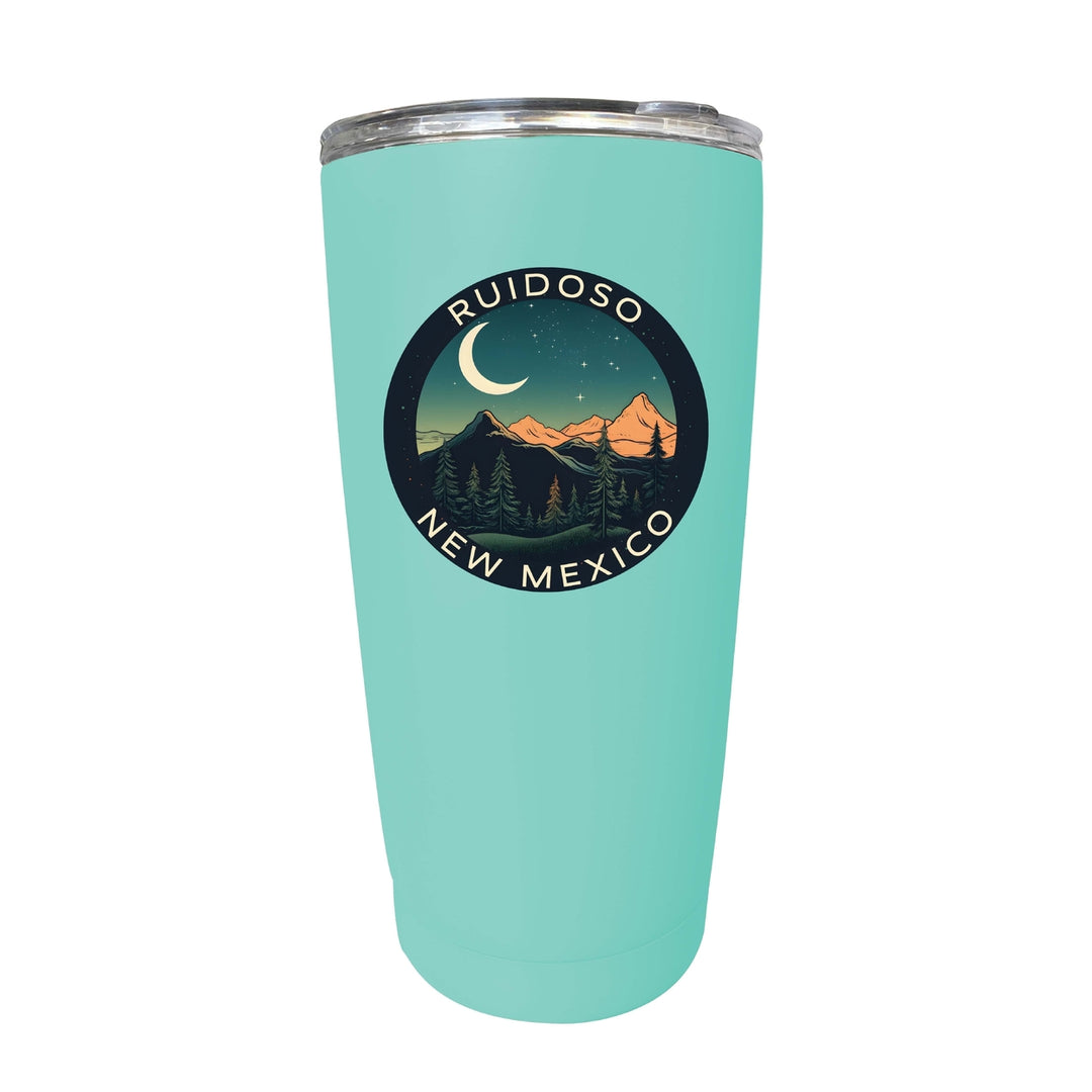 Ruidoso Mexico Design A Souvenir 16 oz Stainless Steel Insulated Tumbler Image 8