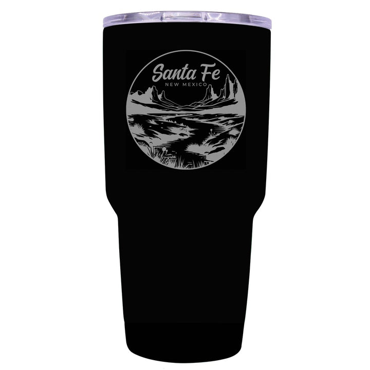 Santa Fe Mexico Souvenir 24 oz Engraved Insulated Stainless Steel Tumbler Image 8