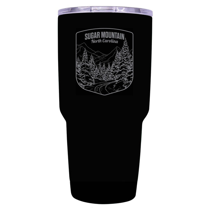 Sugar Mountain North Carolina Souvenir 24 oz Engraved Insulated Stainless Steel Tumbler Image 4