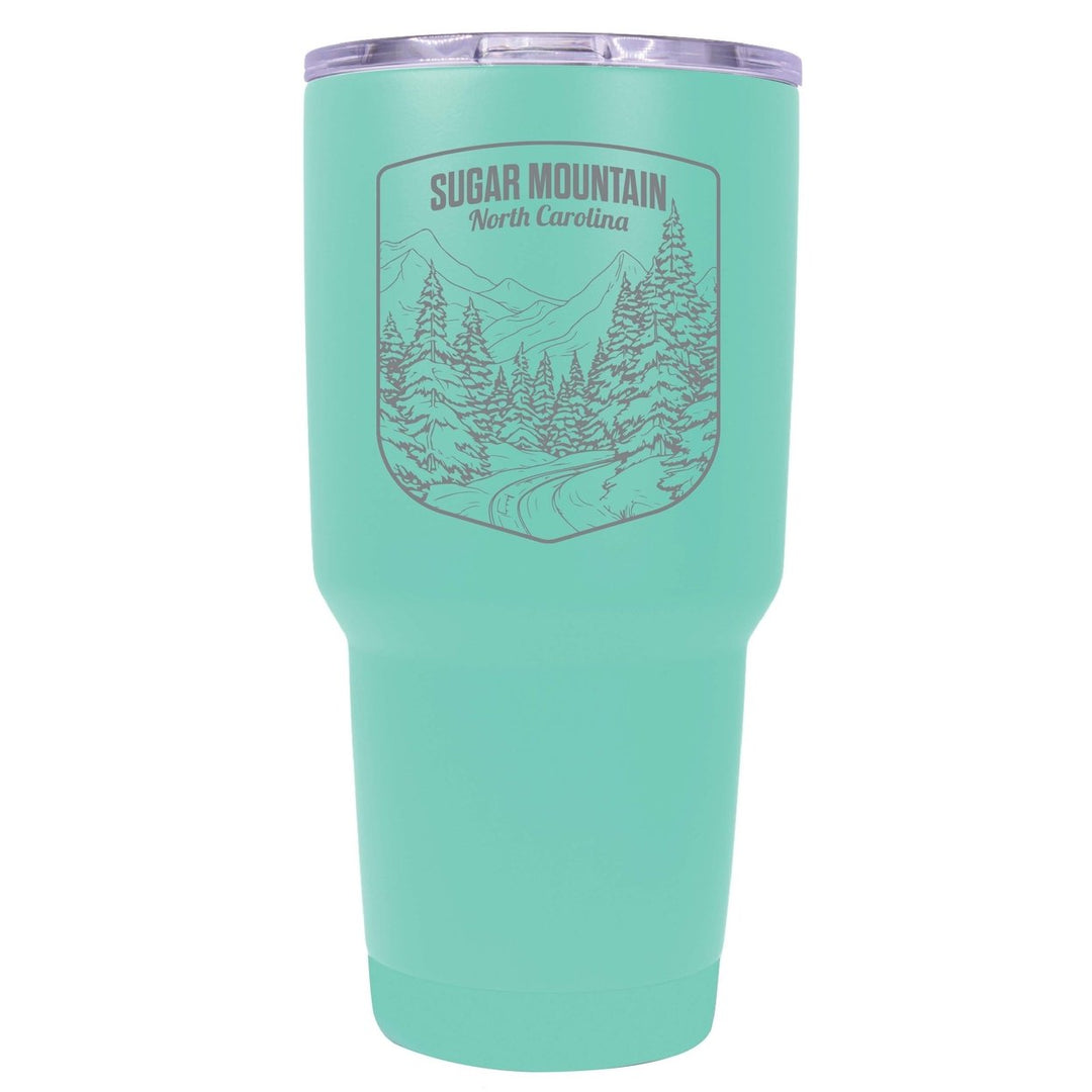 Sugar Mountain North Carolina Souvenir 24 oz Engraved Insulated Stainless Steel Tumbler Image 4