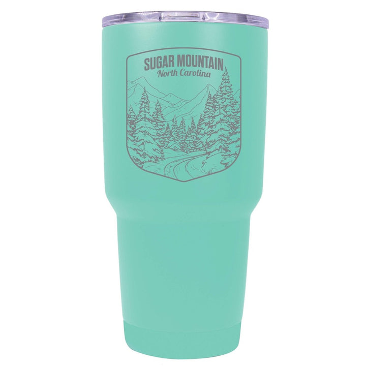 Sugar Mountain North Carolina Souvenir 24 oz Engraved Insulated Stainless Steel Tumbler Image 4