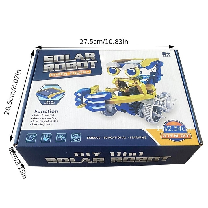 11 In 1 Solar Robot Kit DIY Building Toys Educational Toys For Kids Image 4