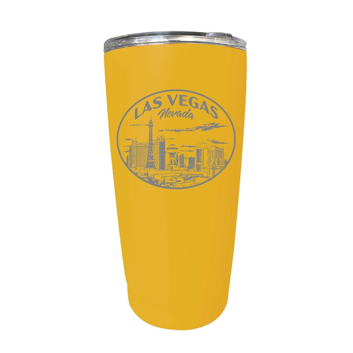 Las Vegas Nevada Souvenir 16 oz Engraved Stainless Steel Insulated Tumbler Image 10