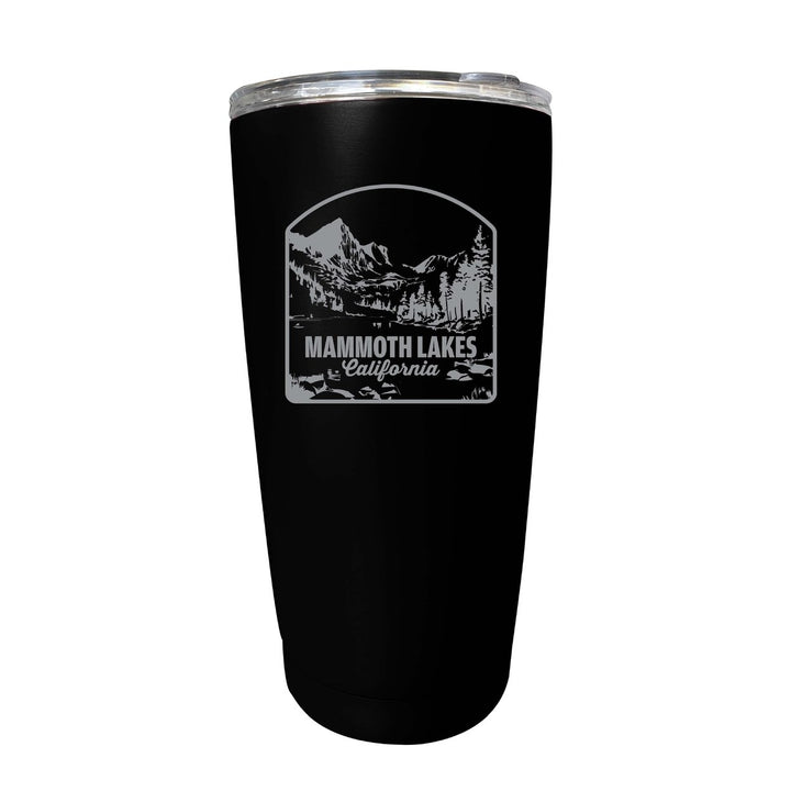 Mammoth Lakes California Souvenir 16 oz Engraved Stainless Steel Insulated Tumbler Image 1