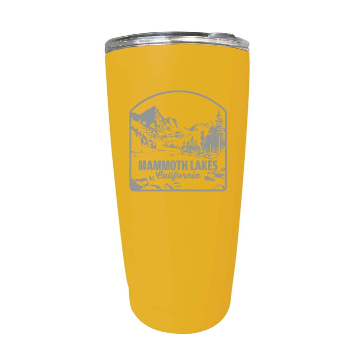 Mammoth Lakes California Souvenir 16 oz Engraved Stainless Steel Insulated Tumbler Image 3