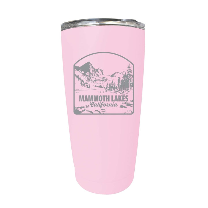 Mammoth Lakes California Souvenir 16 oz Engraved Stainless Steel Insulated Tumbler Image 4