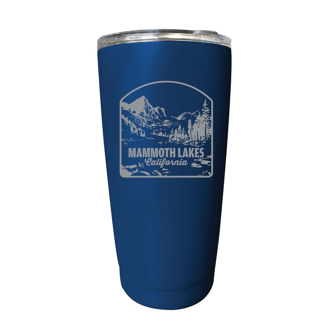 Mammoth Lakes California Souvenir 16 oz Engraved Stainless Steel Insulated Tumbler Image 4