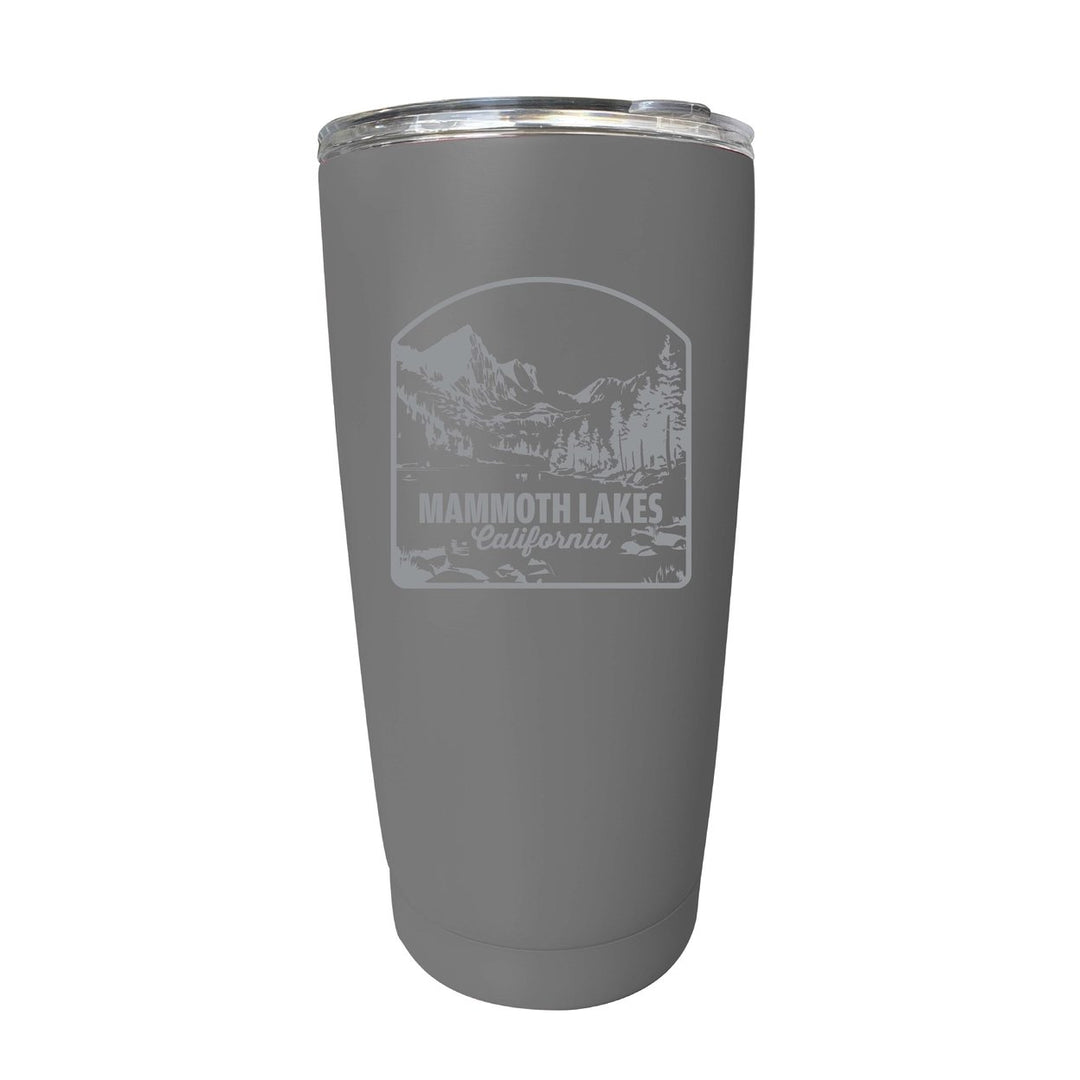 Mammoth Lakes California Souvenir 16 oz Engraved Stainless Steel Insulated Tumbler Image 6