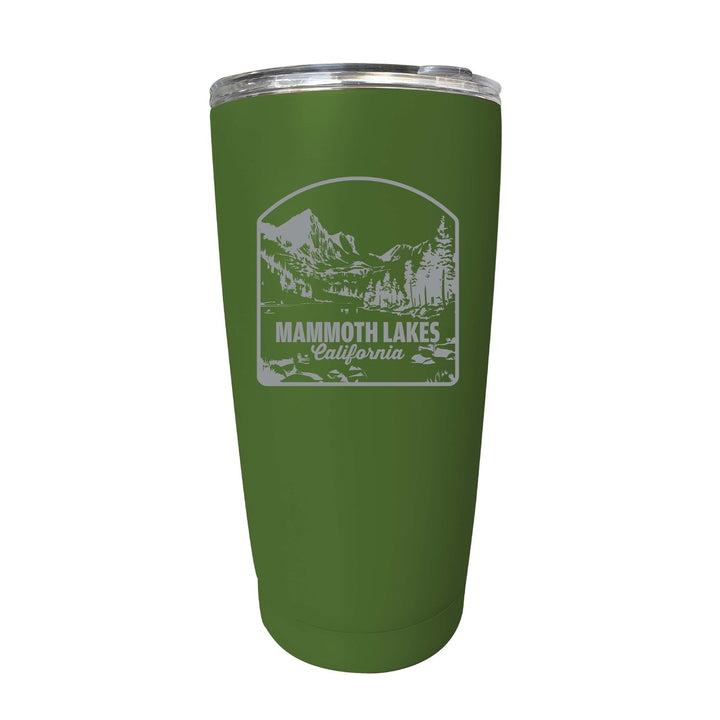 Mammoth Lakes California Souvenir 16 oz Engraved Stainless Steel Insulated Tumbler Image 7