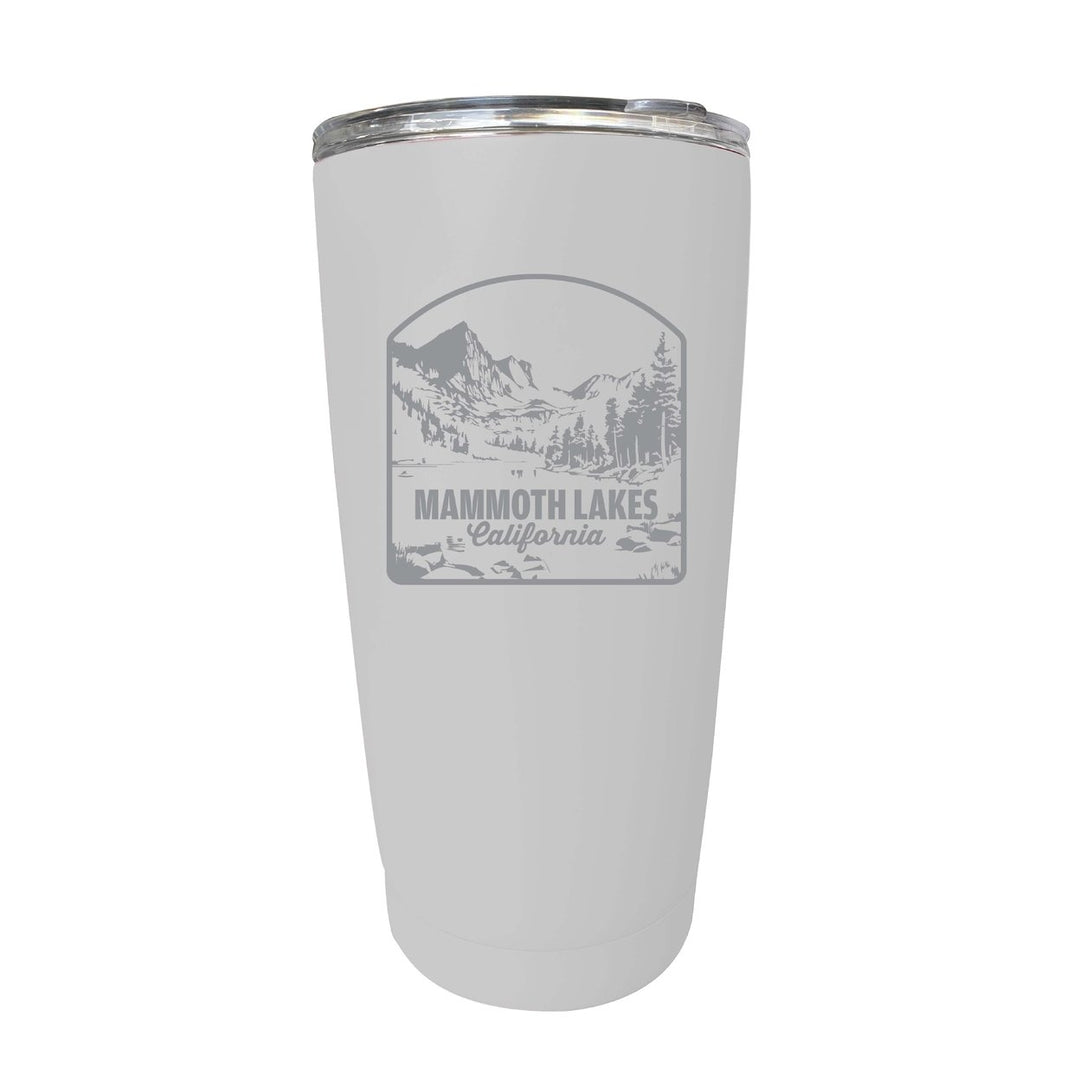 Mammoth Lakes California Souvenir 16 oz Engraved Stainless Steel Insulated Tumbler Image 8