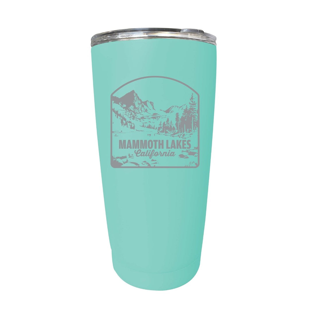 Mammoth Lakes California Souvenir 16 oz Engraved Stainless Steel Insulated Tumbler Image 9