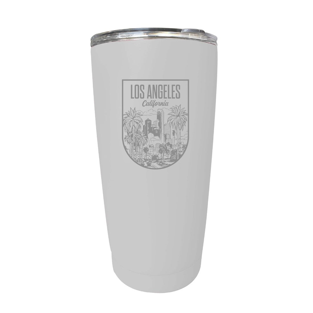 Los Angeles California Engraving 2 Souvenir 16 oz Engraved Stainless Steel Insulated Tumbler Image 10