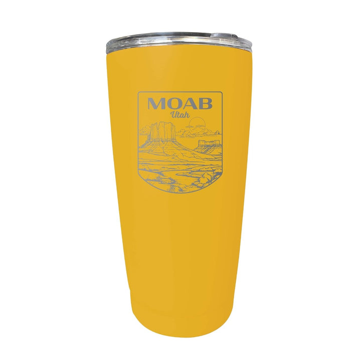 Moab Utah Souvenir 16 oz Engraved Stainless Steel Insulated Tumbler Image 8