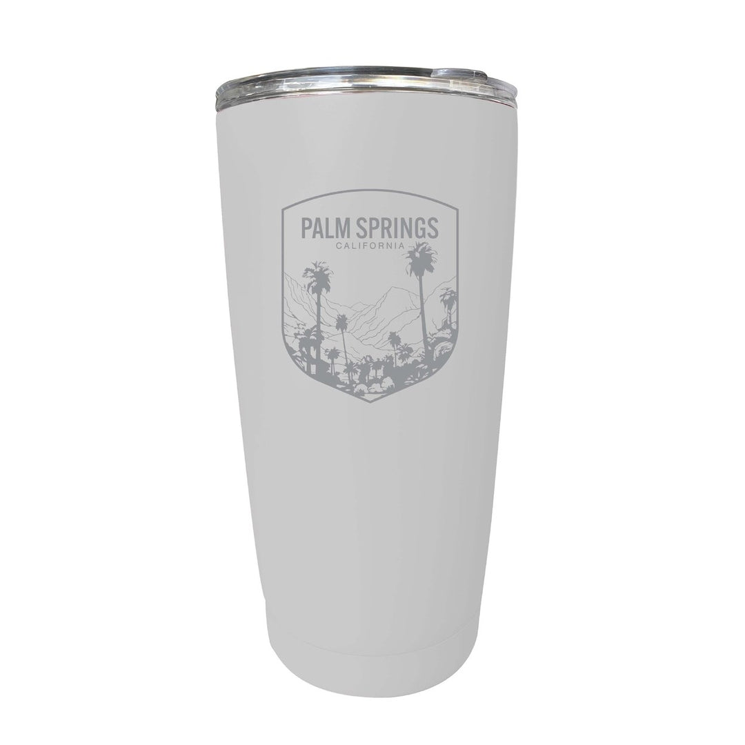 Palm Springs Califronia Souvenir 16 oz Engraved Stainless Steel Insulated Tumbler Image 3