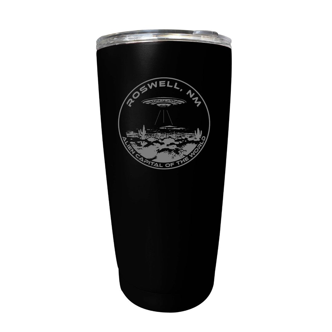 Roswell Mexico Souvenir 16 oz Engraved Stainless Steel Insulated Tumbler Image 4