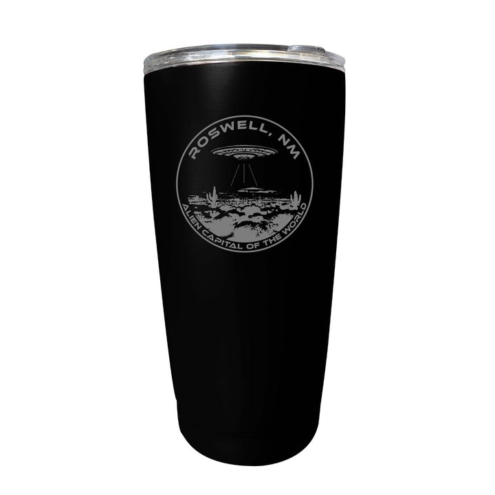 Roswell Mexico Souvenir 16 oz Engraved Stainless Steel Insulated Tumbler Image 1