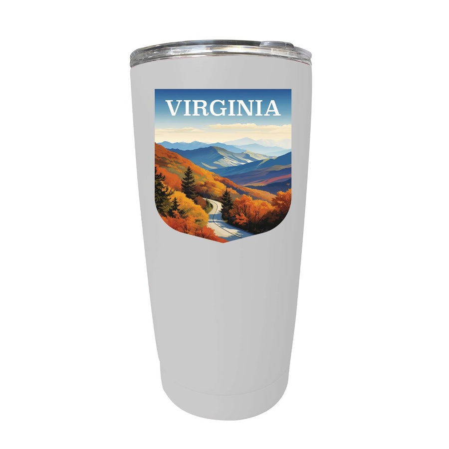 Virginia Design A Souvenir 16 oz Stainless Steel Insulated Tumbler Image 1