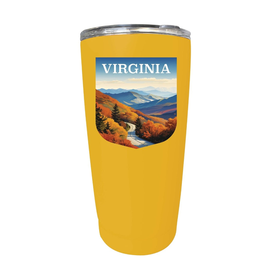 Virginia Design A Souvenir 16 oz Stainless Steel Insulated Tumbler Image 2