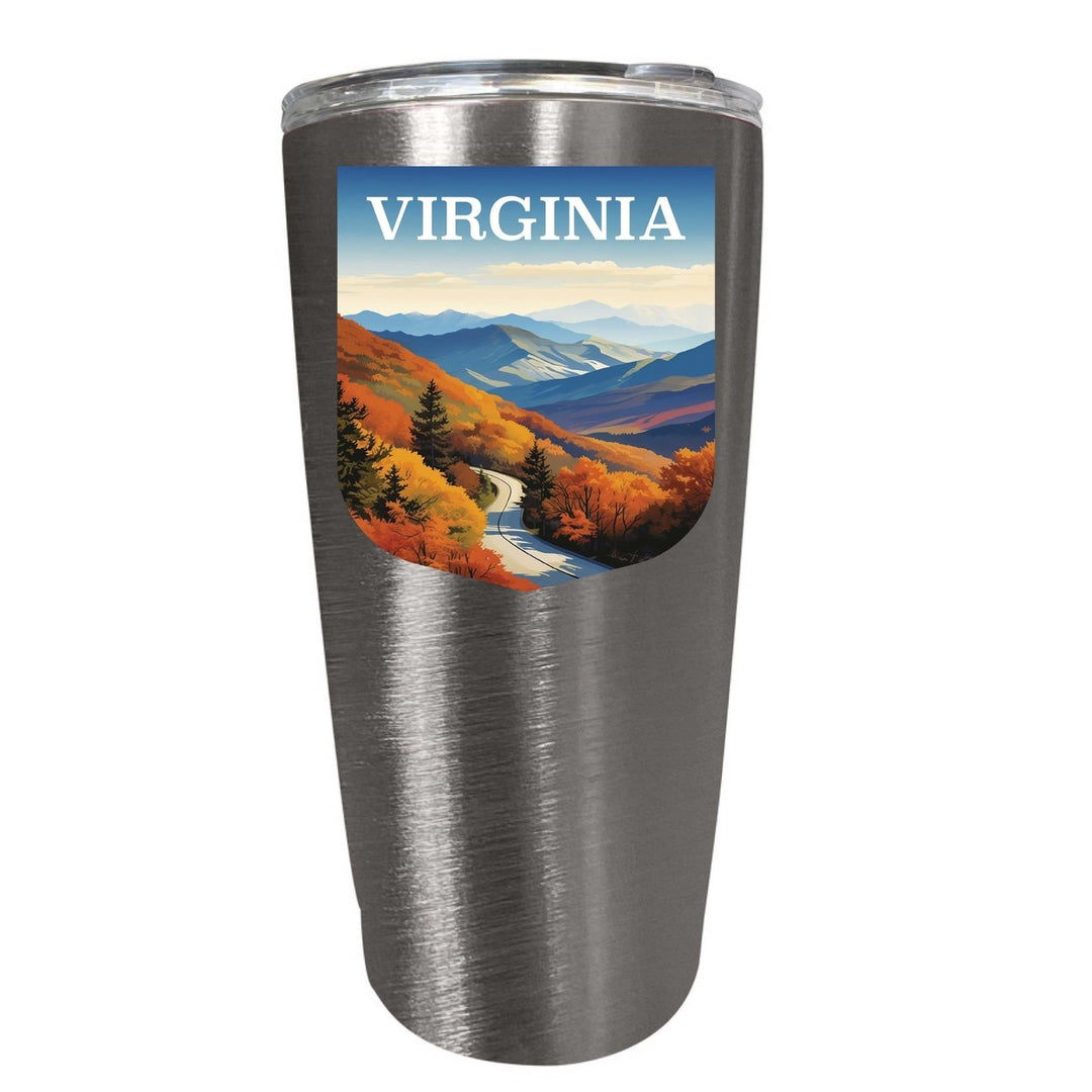 Virginia Design A Souvenir 16 oz Stainless Steel Insulated Tumbler Image 4