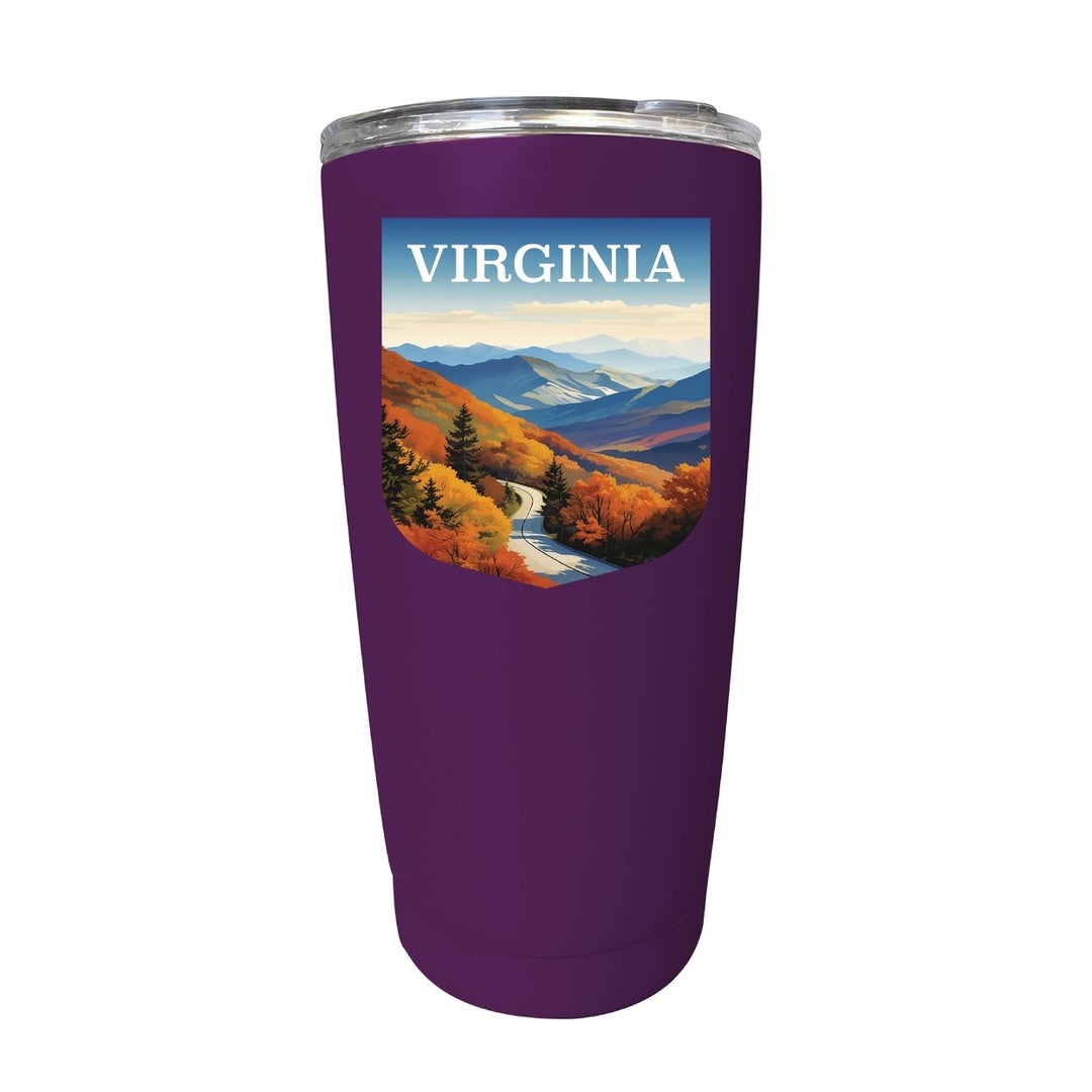 Virginia Design A Souvenir 16 oz Stainless Steel Insulated Tumbler Image 7