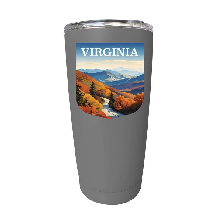 Virginia Design A Souvenir 16 oz Stainless Steel Insulated Tumbler Image 9