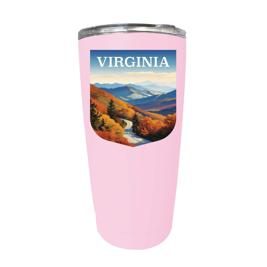 Virginia Design A Souvenir 16 oz Stainless Steel Insulated Tumbler Image 1