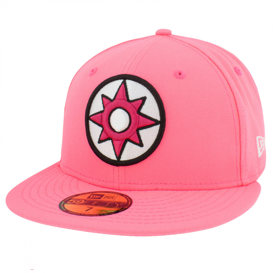 Pink Lantern Color Block  Era 59Fifty Fitted Hat Image 1