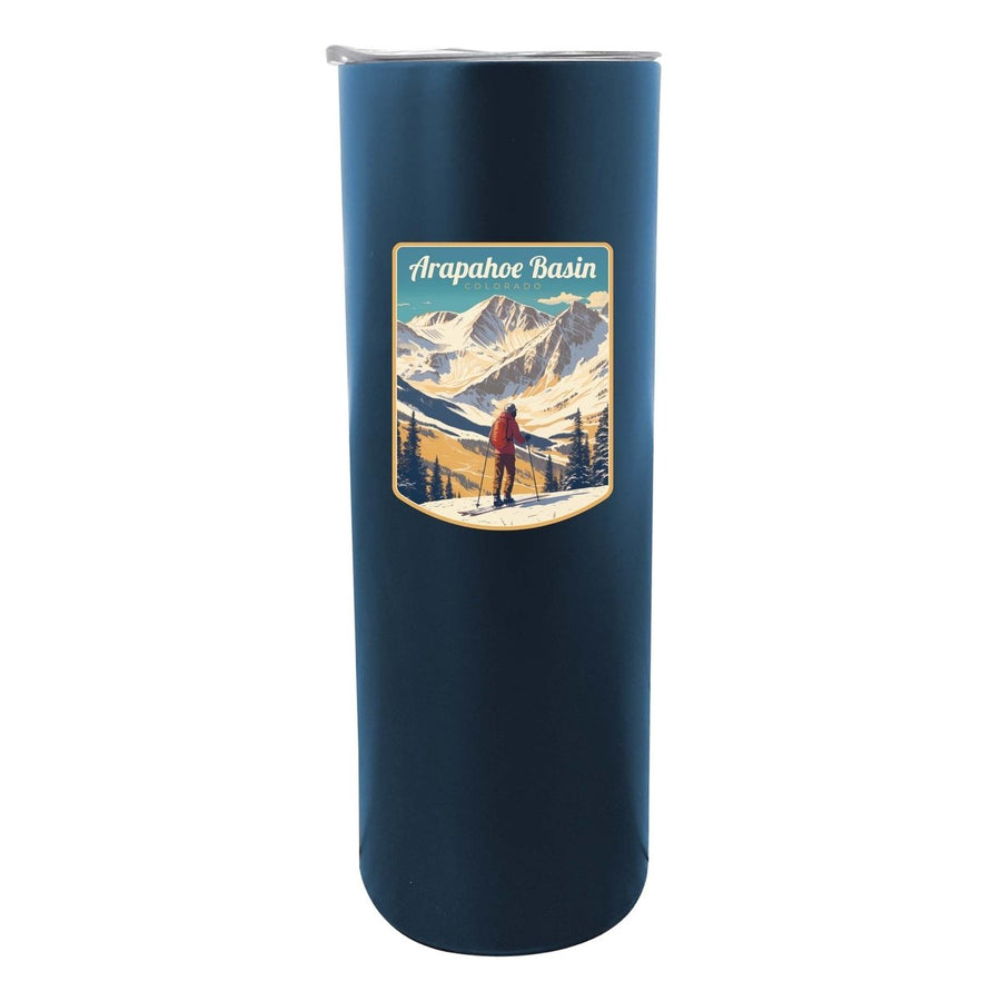 Arapahoe Basin Design A Souvenir 20 oz Insulated Stainless Steel Skinny Tumbler Image 1