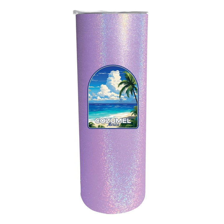 Cozumel Mexico Design C Souvenir 20 oz Insulated Stainless Steel Skinny Tumbler Image 3