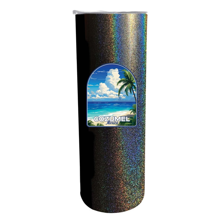 Cozumel Mexico Design C Souvenir 20 oz Insulated Stainless Steel Skinny Tumbler Image 6